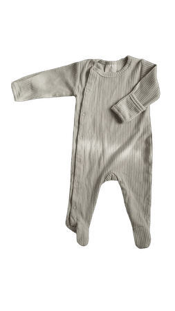 Sage Ribbed Onesie | Baby Neutrals | Baby Essentials | Baby Shower Gift | Newborn Christmas Gift