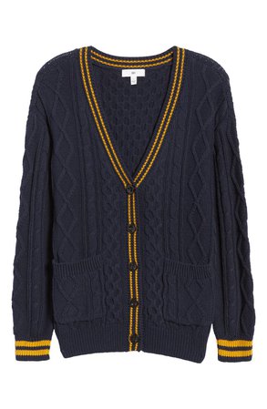 BP. Women's Oversize Cable Knit Cardigan | Nordstrom