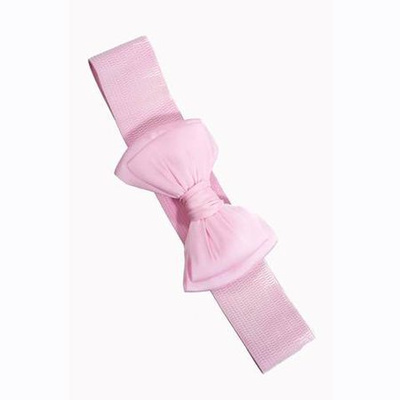 ~Light Pink Bow Wrist Bands~