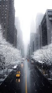 snow in city - Google Search