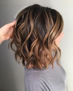 (40) Pinterest - Caramel Highlights For Medium Brown Hair | Haircuts