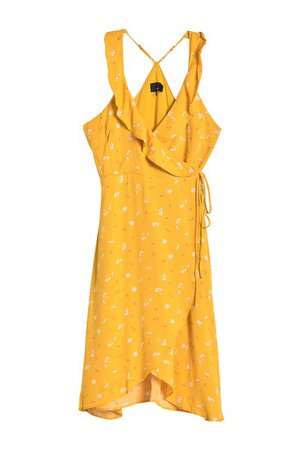 Lumiere | Floral Wrap tie Midi Dress | Nordstrom Rack