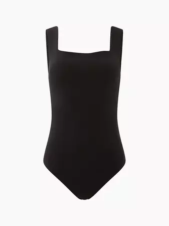 Rallie Bodysuit Blackout | French Connection US