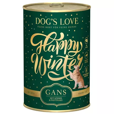DOG'S LOVE | Wintermenü mit Gans für Ihren Hund