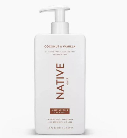 native shampoo