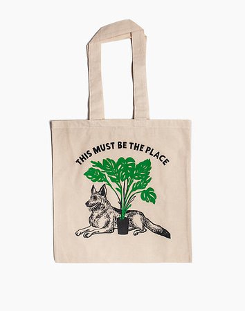 EMILY ELIZABETH MILLER Canvas This Must Be the Place Reusable Canvas Tote