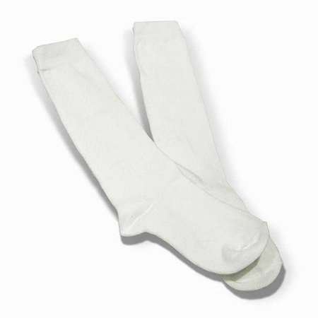 White Knee High Socks – Tartantown Ltd.