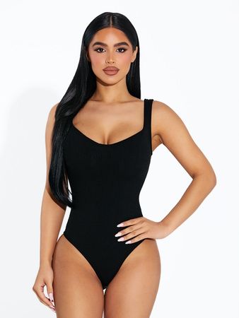 Snatched Up Bustier Bodysuit