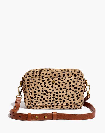 The Transport Camera Bag: Dotted Calf Hair Edition brown