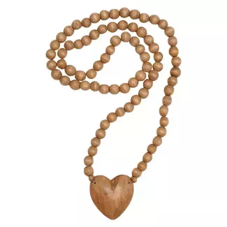Hand Carved Wood Beads - 3R Studios : Target