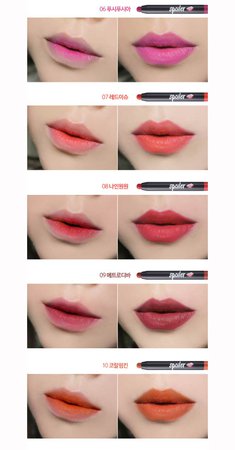 TONYMOLY Spoiler Sheer Matte Lip Pencil 1.5g | Best Price and Fast Shipping from Beauty Box Korea