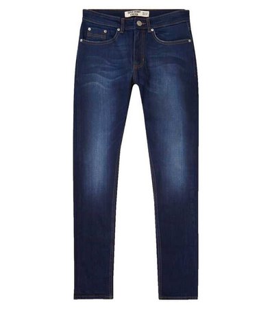 Bright Blue Super Skinny Stretch Jeans | New Look