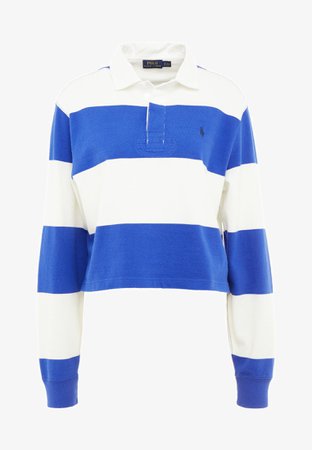 Polo Ralph Lauren LOOSE UNEVEN - Polo shirt - Blue
