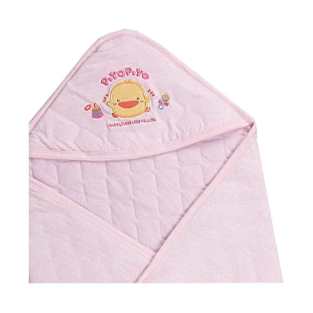 PiyoPiyo baby towel pink