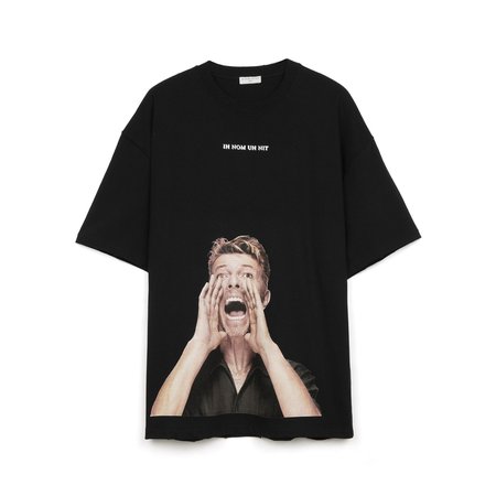 IH NOM UH NIT Bowie Scream T-Shirt Black – Concrete