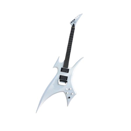 *clipped by @luci-her* White Electric Guitar