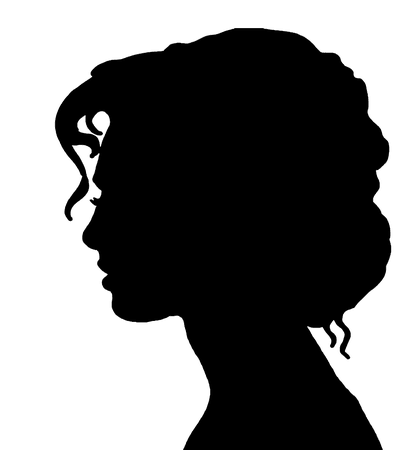 Woman face silhouette png, Picture #608020 woman face silhouette png