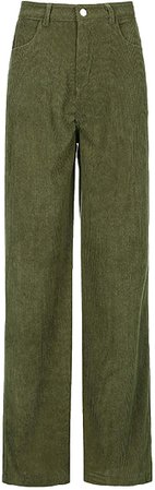 Y2K Fashion Green Pants