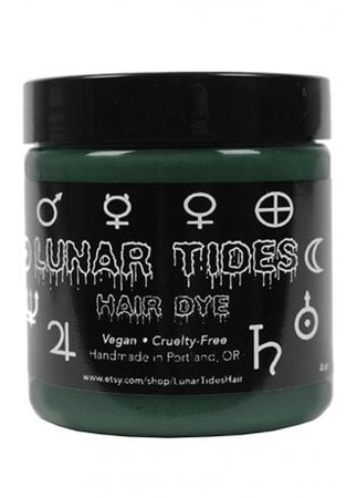 Lunar Tides Smokey Green Hair Dye | Attitude Clothing
