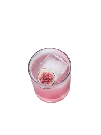 sparkling vanilla fig cocktail drinks