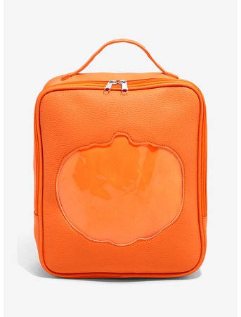 Pumpkin Cutout Pin Collector Mini Backpack