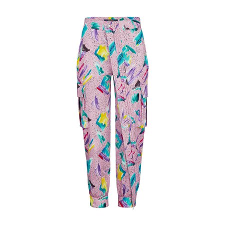 Splash Print Cargo Pant With Band - Ready-to-Wear | LOUIS VUITTON ®