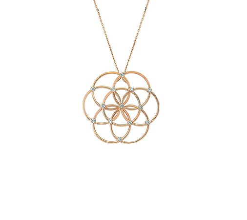 Flower Of Life Necklace | Necklaces | Products | BEE GODDESS