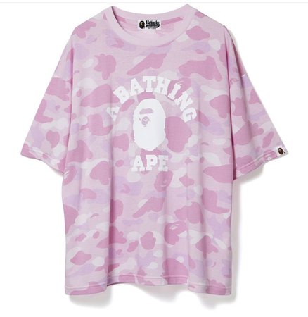 BAPE Pastel Camo Print Shirt