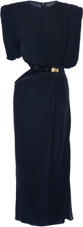 Versace Cutout Crepe Dress Size: 36