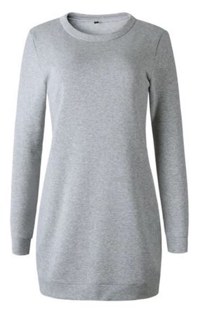 grey sweater dress