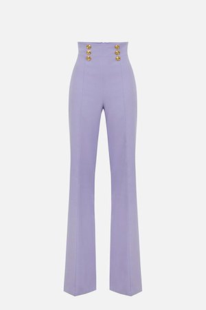Elisabetta franchi purple pants