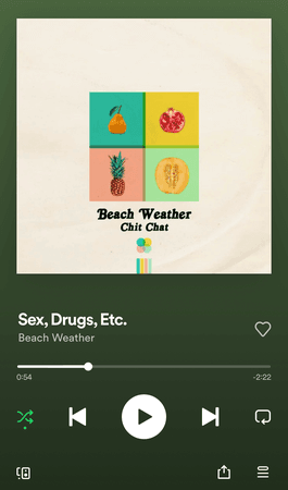 sex, drugs, etc.
