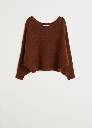 Oversize knit sweater - Women | Mango USA