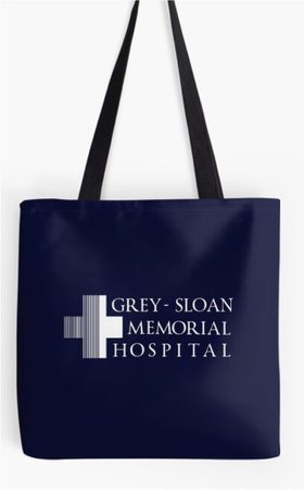 Grey Sloan memorial hospital tote bag