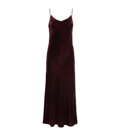Asceno Velvet Lyon Dress | Harrods AU