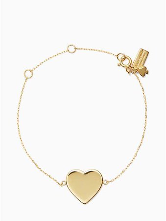demi fine heart line bracelet | Kate Spade New York