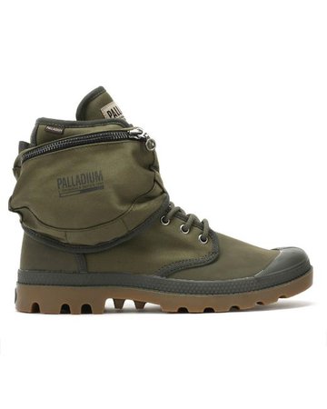 Lyst - Palladium Pampa Solid Ranger Tp Army Green Boots in Green