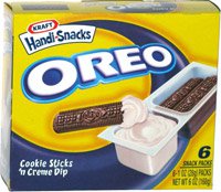 Kraft Handi-Snacks Oreo Cookie Sticks 'n Creme Dip