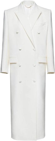 Magda Butrym Double-Breasted Cady Coat