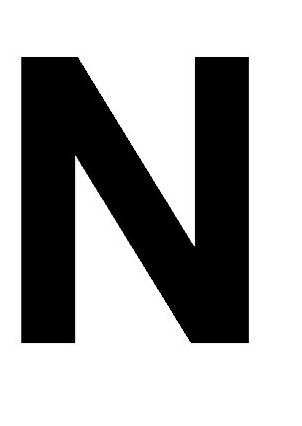 letter n