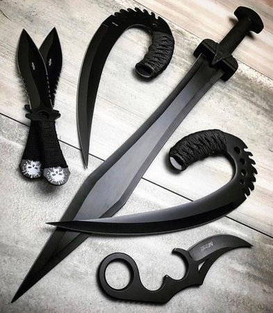 Black blades