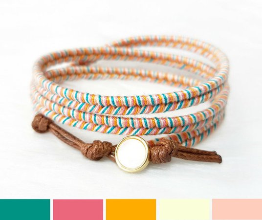 Summer Wrap Bracelet Summer Bracelet Summer Jewelry | Etsy