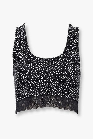 Lace-Trim Crop Top | Forever 21