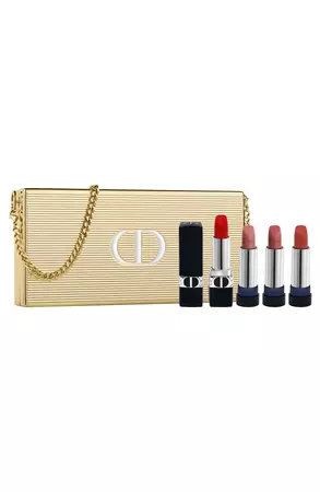DIOR Rouge Dior Minaudière Clutch: Lipstick Collection Case | Nordstrom