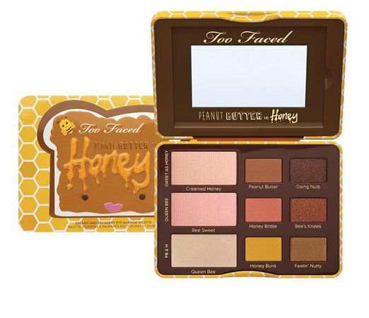 peanut butter and honey palette