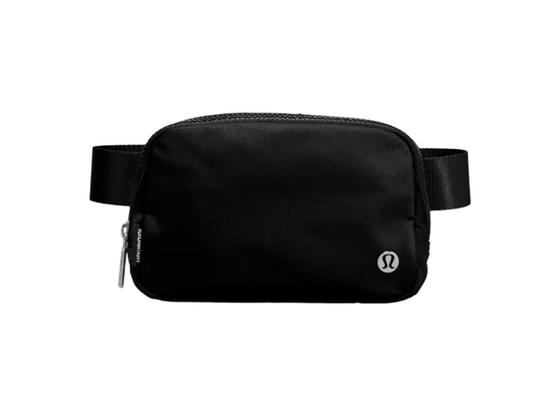 black Lulu belt bag