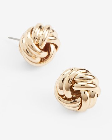 Knot Post Earrings | Express