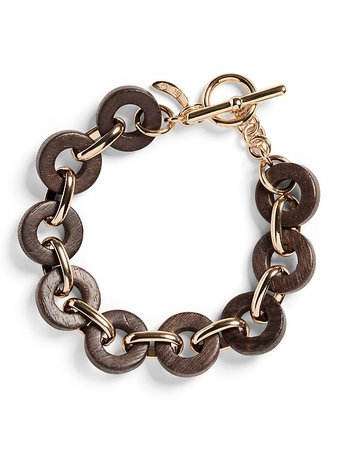 Wood Link Bracelet | Banana Republic