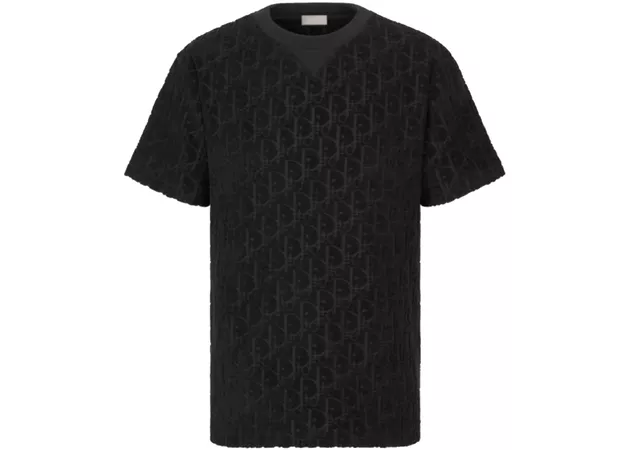 StockX Dior Oversized Oblique T-shirt Black