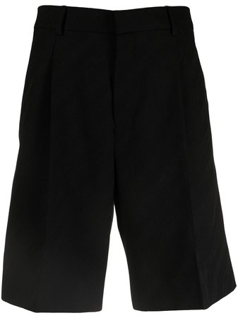 Givenchy all-over logo tailored shorts black BM50KZ138W - Farfetch